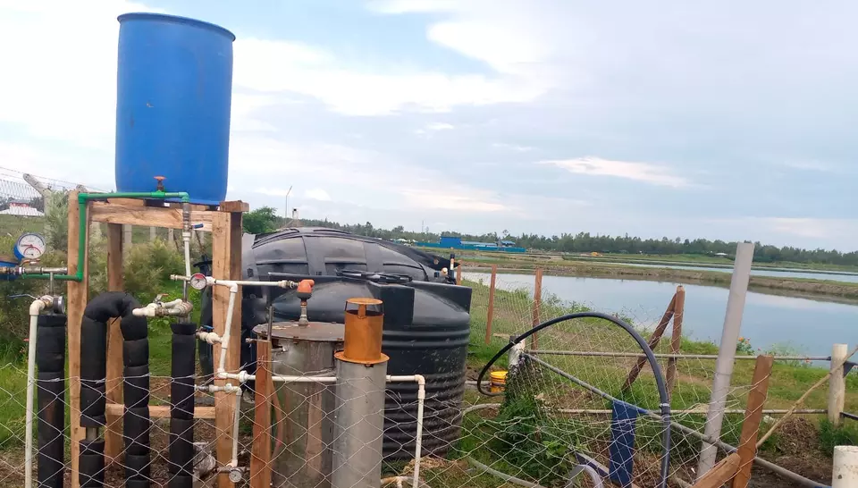 Le Saniforce en test à Kisumu (Kenya)