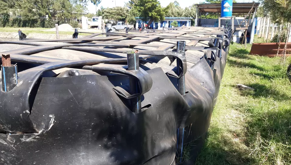 Le Saniforce en test à Kisumu (Kenya), mai 2023
