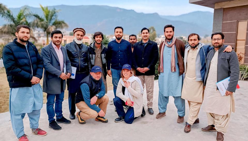 Mission Frédéric Gogien et Julie Schmitt, Pakistan, avec Médecins Sans Frontières, janvier 2025