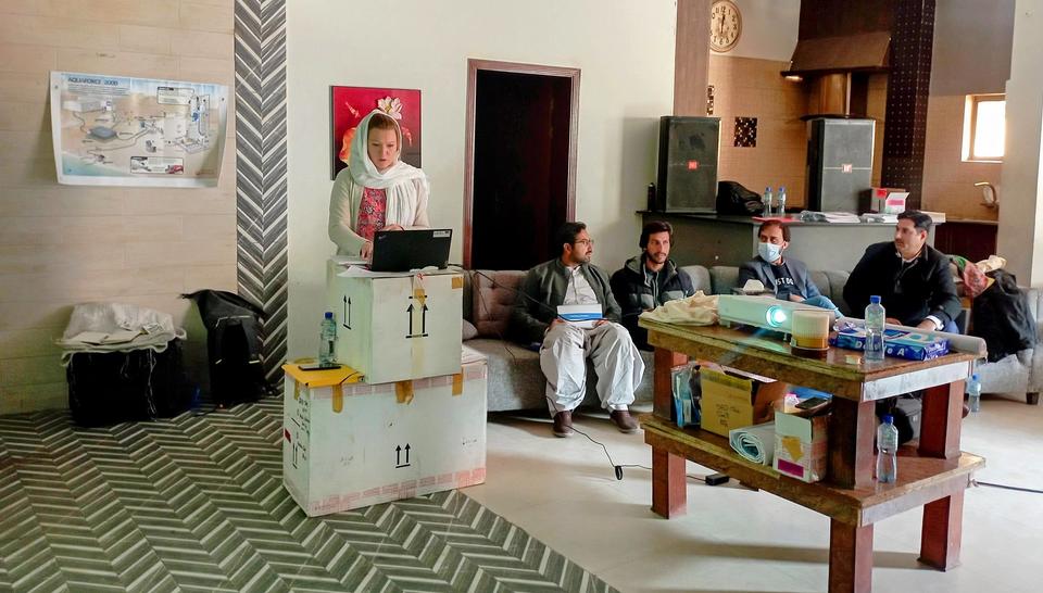 Mission Frédéric Gogien et Julie Schmitt, Pakistan, avec Médecins Sans Frontières, janvier 2025