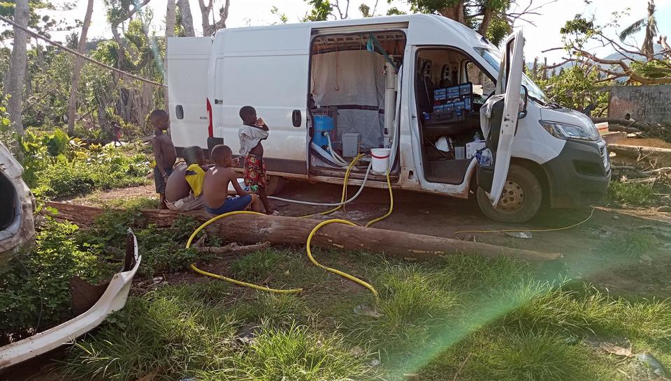 Mission Veoliaforce à Mayotte, janvier 2025, Jérôme Lopez
