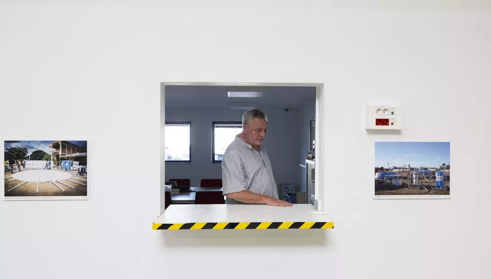 José de Graeve, Responsable logistique de la fondation Veolia, plateforme logistique de Savigny-le-Temple.