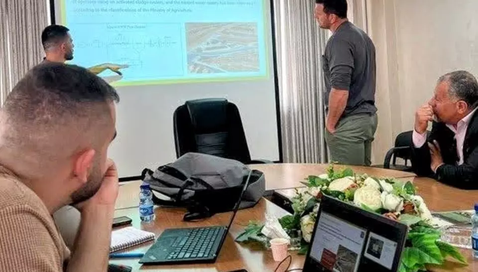 Mission Veoliaforce Jean-Paul Dubois en Cisjordanie avec Experts solidaires, mai 2025