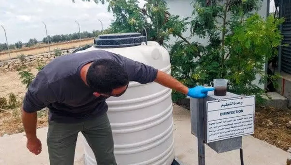Mission Veoliaforce Jean-Paul Dubois en Cisjordanie avec Experts solidaires, mai 2025