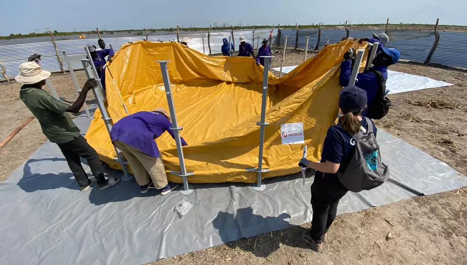 Deployment of an Aquaforce, South Sudan