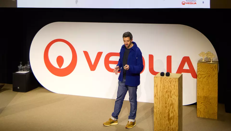 Vincent Edin présente l'édition 2026 du Prix de la Solidarité Etudiante de la fondation Veolia