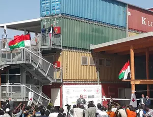 Inauguration d'un centre de formation de la Croix-Rouge au Burkina Faso