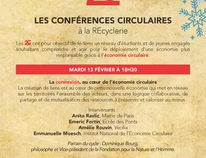 Conférence circulaire de la REcyclerie - Mardi 13 février à 18h30