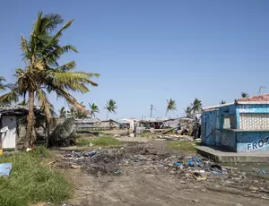 Beira après le passage du cyclone tropical Idai