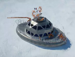 Tara Polar Station © Fondation Tara Ocean / Olivier Petit