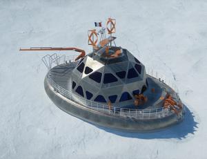 Tara Polar Station © Fondation Tara Ocean / Olivier Petit