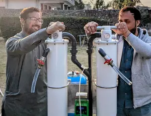 Mission Frédéric Gogien et Julie Schmitt, Pakistan, avec Médecins Sans Frontières, janvier 2025