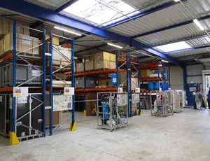 Plateforme logistique de la fondation Veolia, Savigny-le-Temple