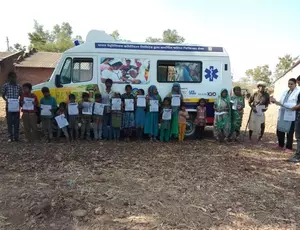 Unité médicale mobile de la Wockhardt Foundation, Inde