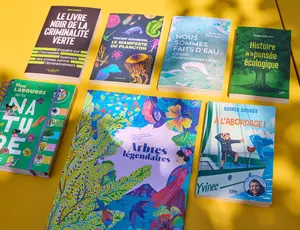 Les 7 ouvrages finalistes du Prix du Livre Environnement 2026