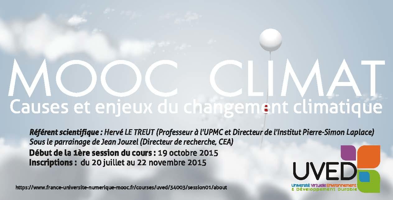 MOOC Changement climatique