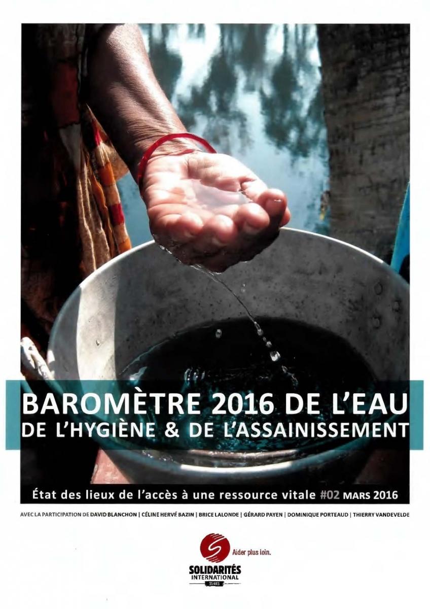 Baromètre de l’eau 2016