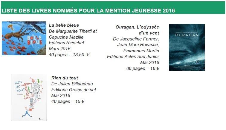 PLE 2016 - livres nommés 2