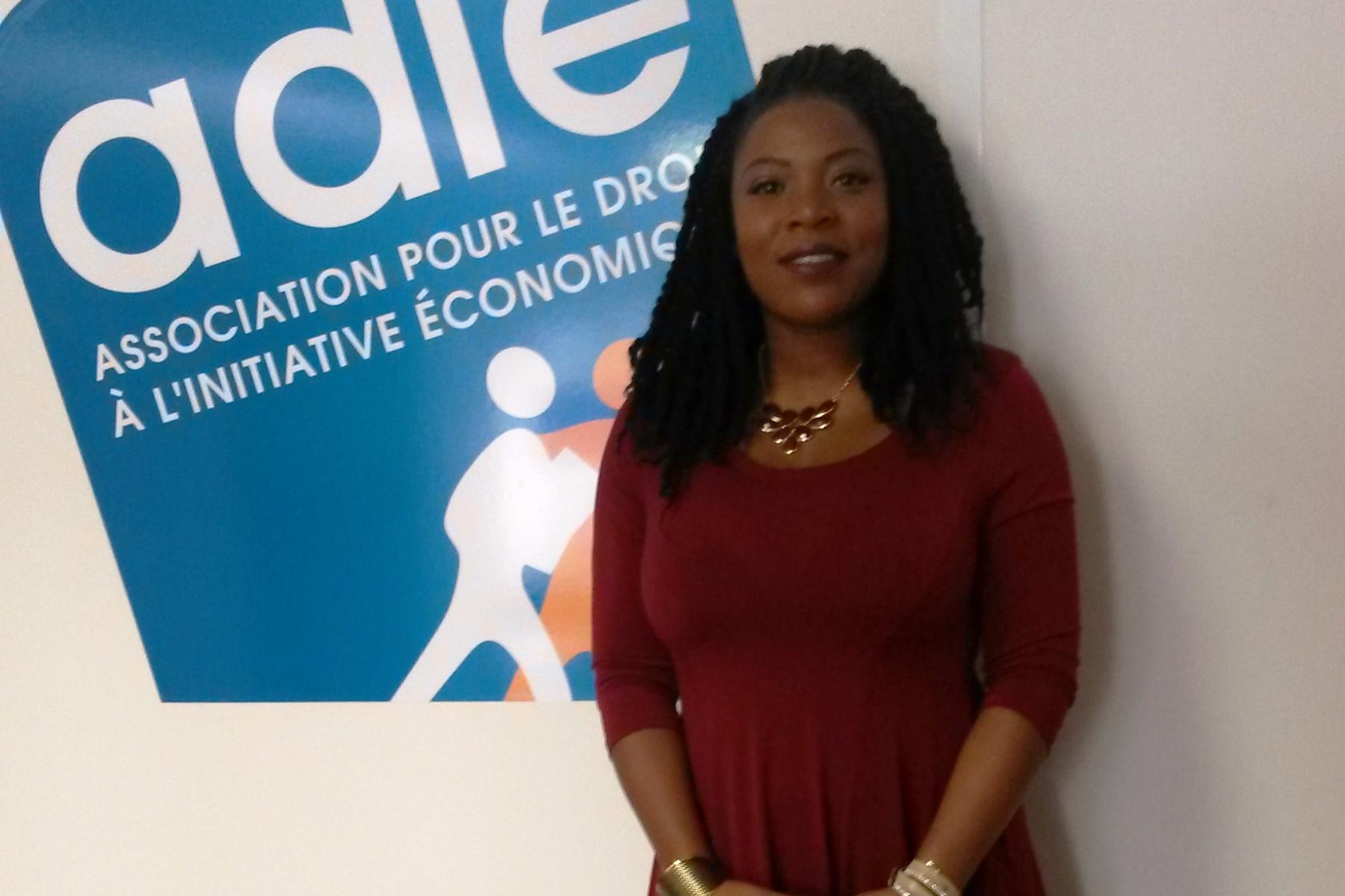 Malika, bénéficiaire de l'Adie