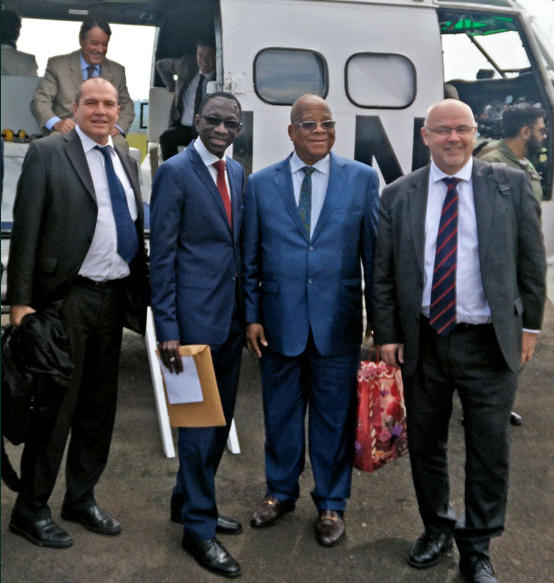 Première pierre posée à Uvira (RDC)