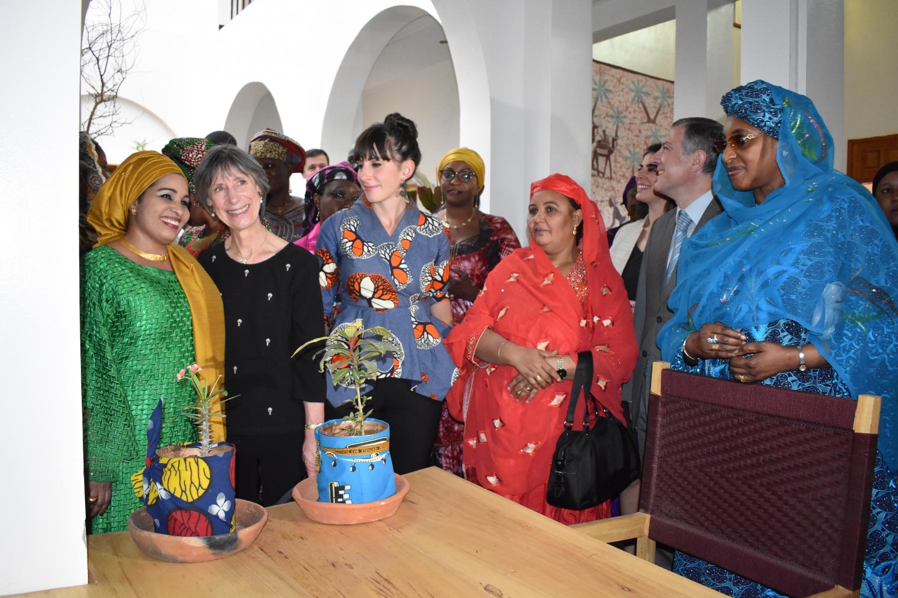 Inauguration de l’Oasis (Niamey, Niger)