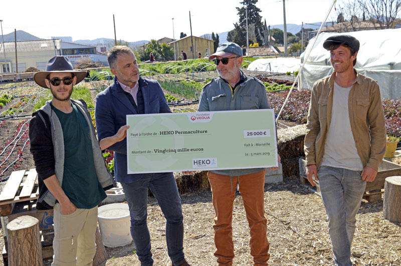 Heko Permaculture reçoit l’aide de la Fondation Veolia Heko Permaculture reçoit l’aide de la Fondation Veolia