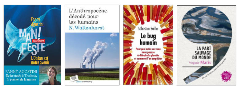 Les 4 ouvrages nommés pour le Prix du Livre Environnement 2019