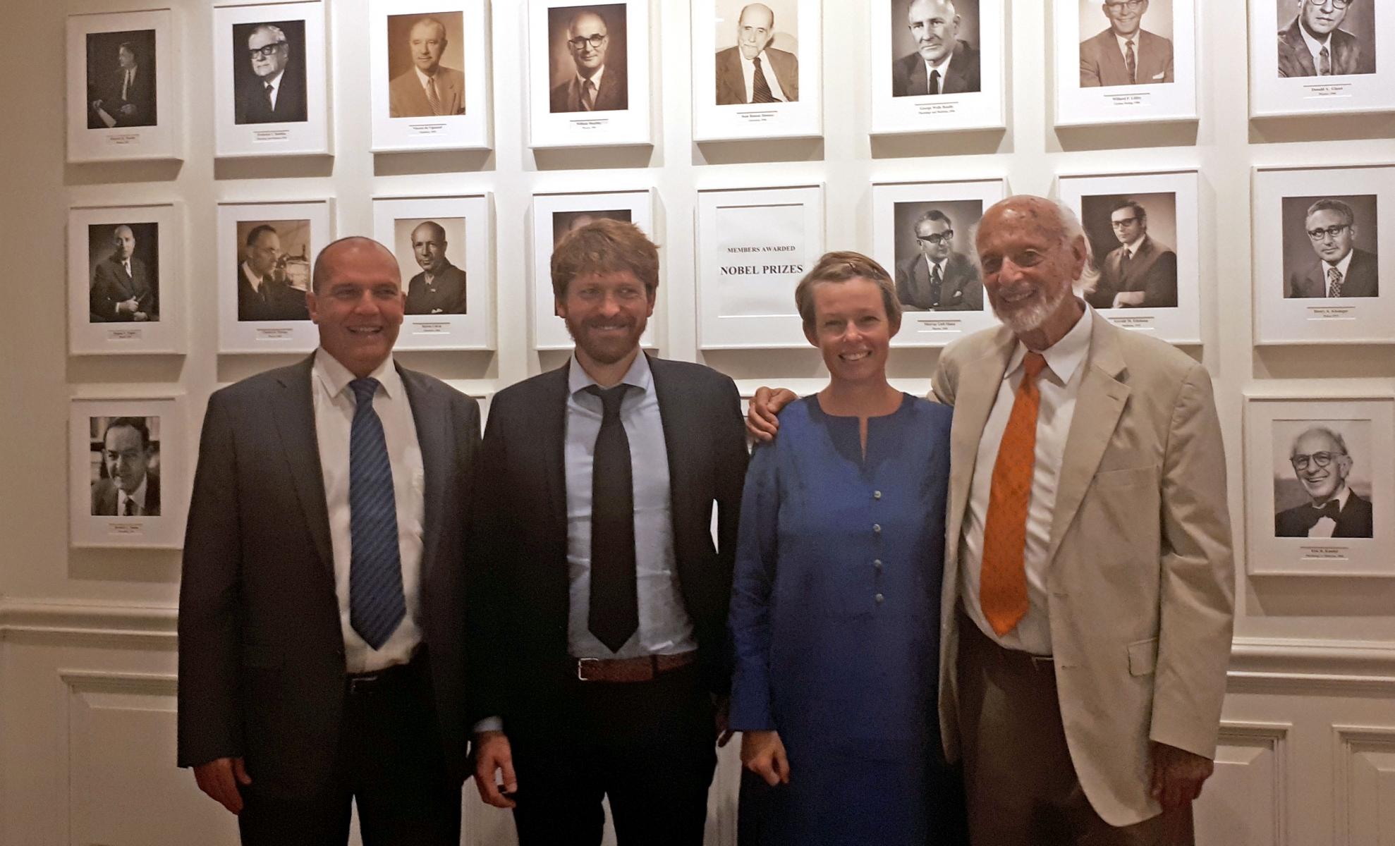 GAAC L’équipe de la fondation Veolia présente à Washington