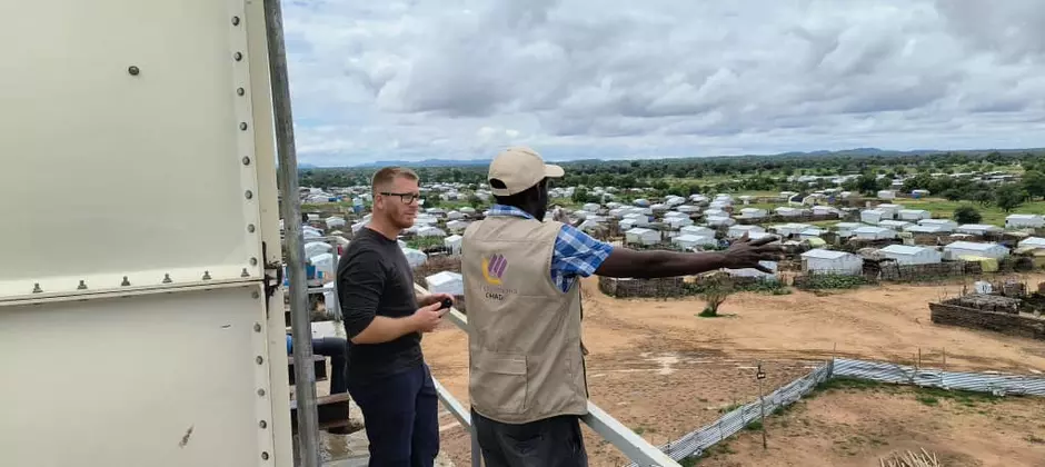2024 08 Mission Tchad, UNHCR, Fondation Veolia, Sylvain Mousset