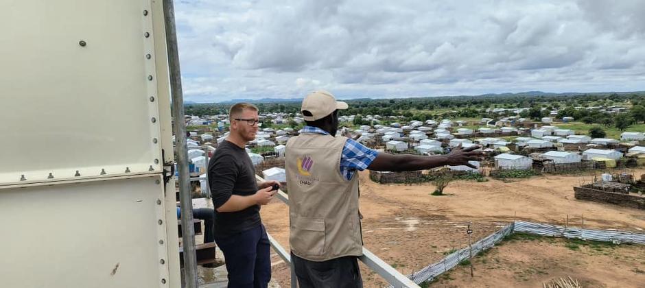 2024 08 Mission Tchad, UNHCR, Fondation Veolia, Sylvain Mousset