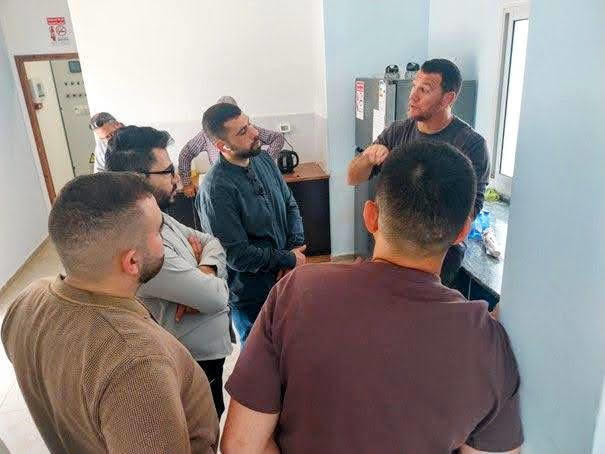 Mission Veoliaforce Jean-Paul Dubois en Cisjordanie avec Experts solidaires, mai 2025