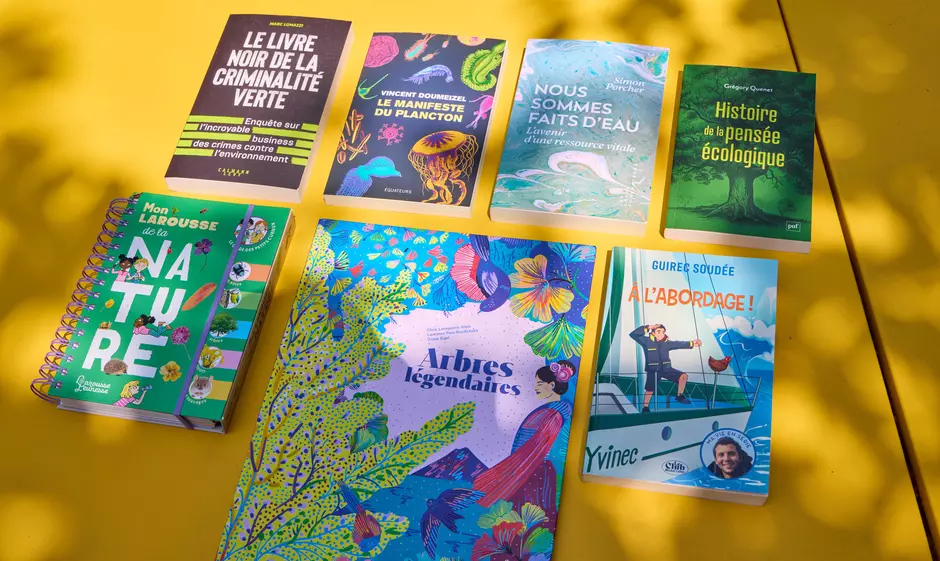 Les 7 ouvrages finalistes du Prix du Livre Environnement 2026