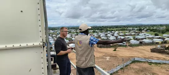 2024 08 Mission Tchad, UNHCR, Fondation Veolia, Sylvain Mousset
