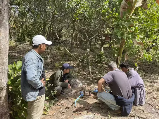 Mission Veoliaforce au Cambodge d'Edmond Li