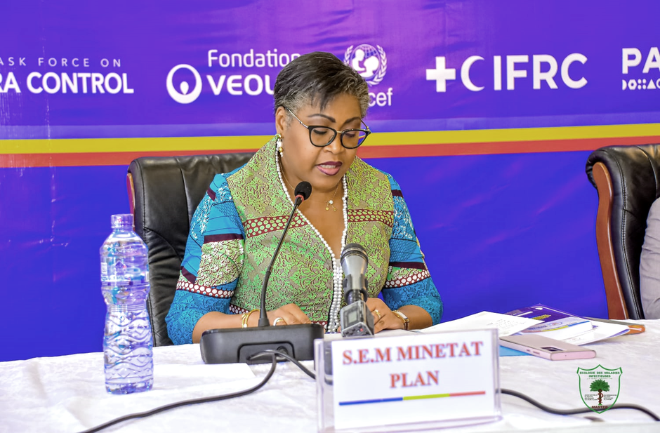 Minetat Judith Suminwa Tuluka, ministre d'Etat, ministre du Plan de la RDC, octobre 2023