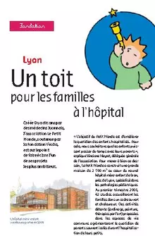 Lyon Un toit pour les familles à l'hôpital