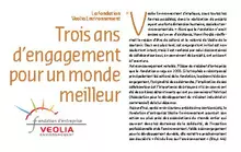 Trois ans d’engagement pour un monde meilleur