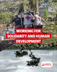 Veolia Foundation - 2024 Activity Report (cover)