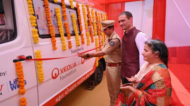 Deployment of the first Mobile Medical Unit (MMU) by the Wockhardt Foundation