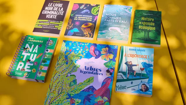 Les 7 ouvrages finalistes du Prix du Livre Environnement 2026