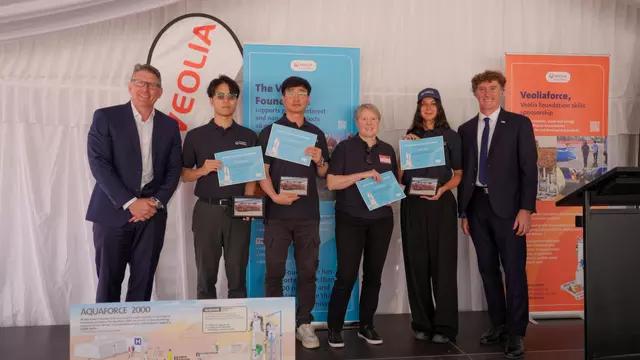 Promotion de volontaires Veoliaforce formés à Brisbane, Australie, septembre 2026